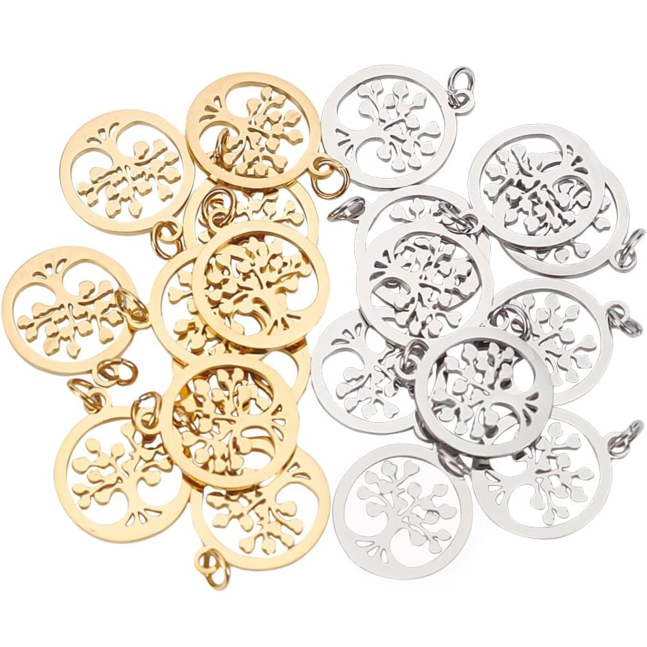 Baum des Lebens in Silber oder Gold