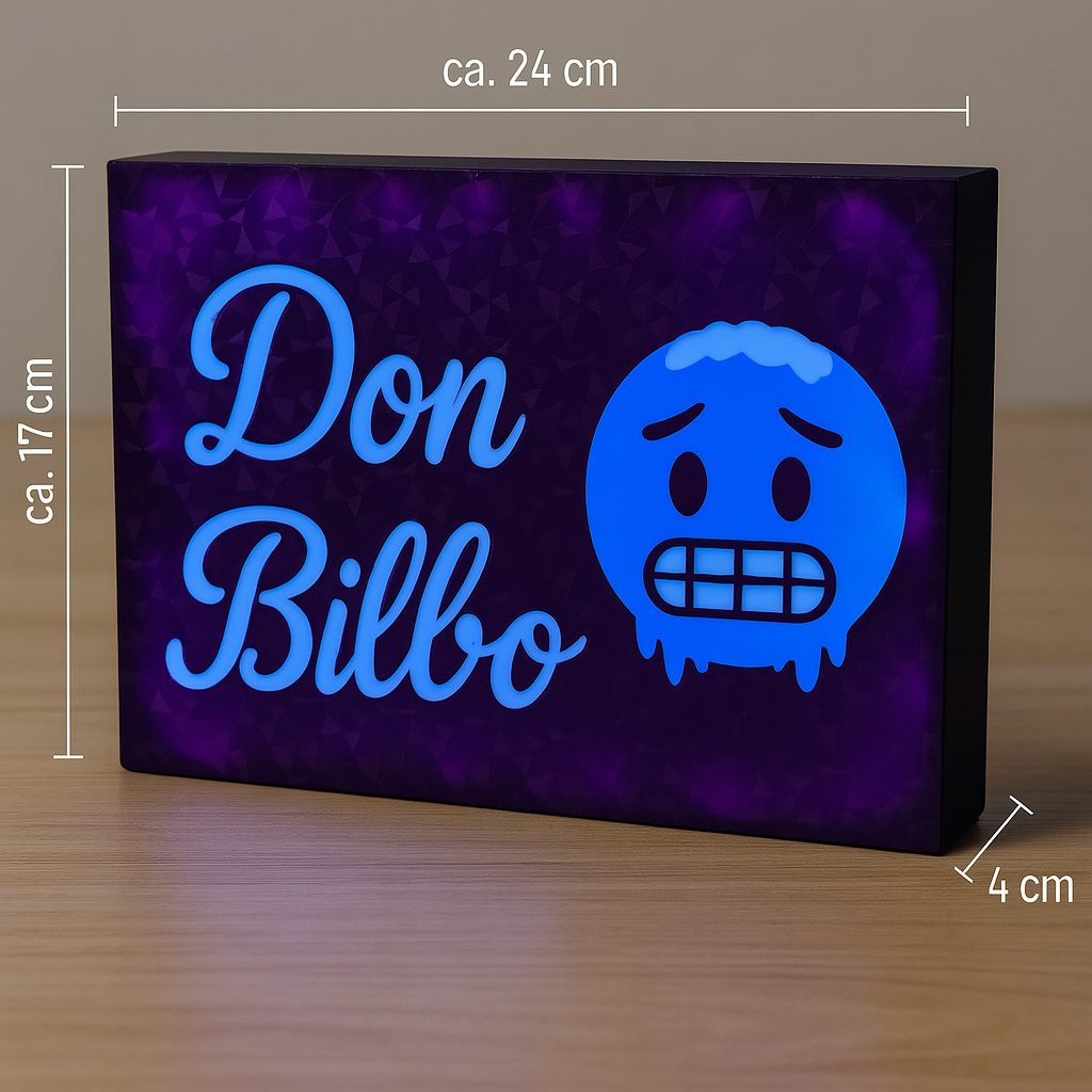 LEDs Rahmen - Personaliesiert - Firmenlogo Tiktok Insta ect