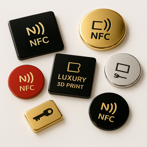 NFC CHIPS PLUS graviert oder 3D gedruckt