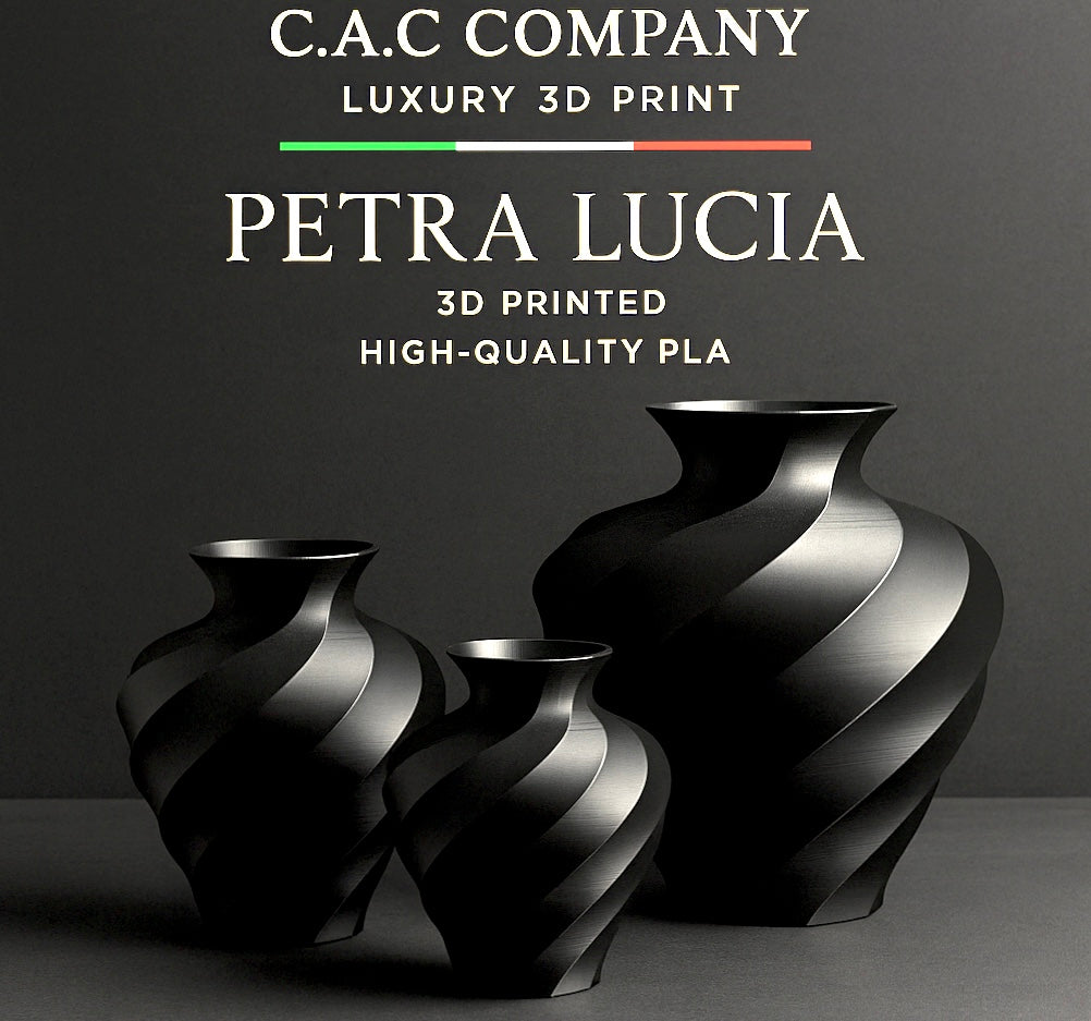 Vase „Petra Lucia“ – Eleganz in Spiralen