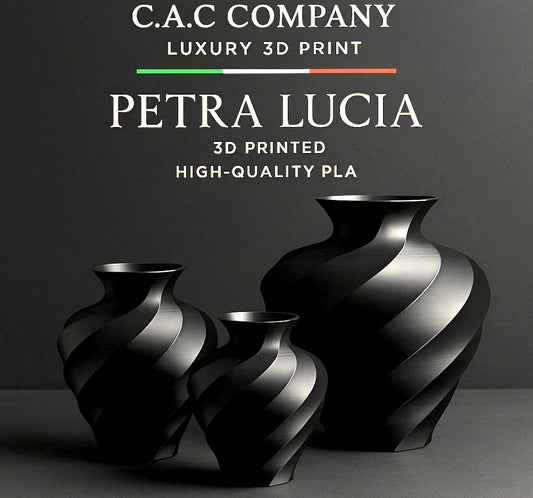 Vase „Petra Lucia“ – Eleganz in Spiralen