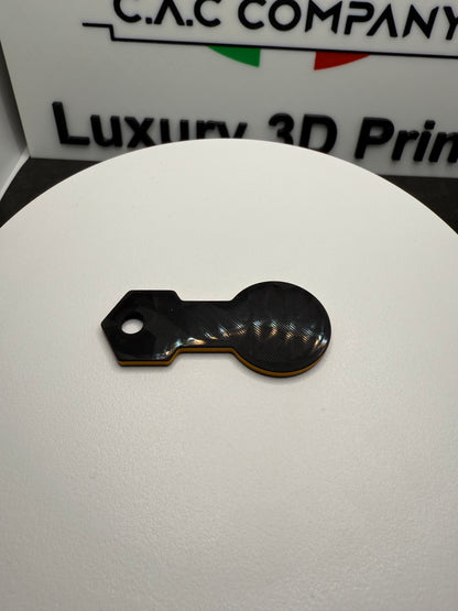 Personalisierte Einkaufswagenchips 3D gedruckt + graviert