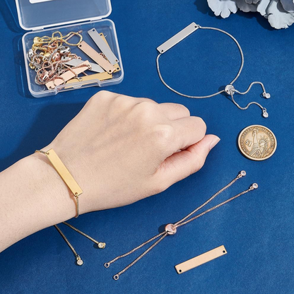 Personalisierbare Armbänder in 3 farben