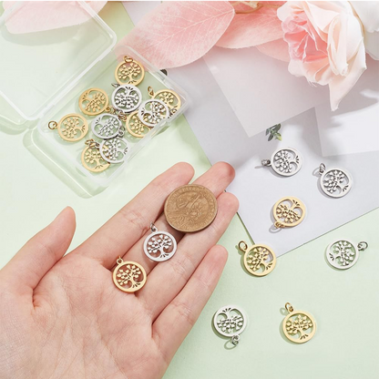 Baum des Lebens in Silber oder Gold