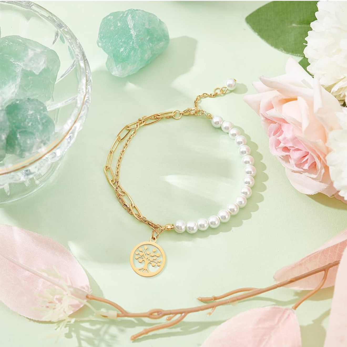 Baum des Lebens in Silber oder Gold