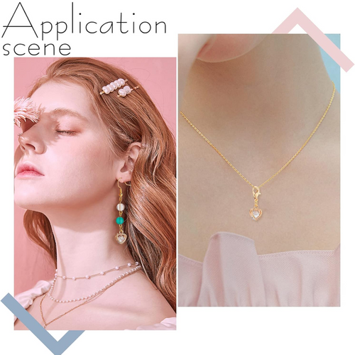 Herz Anhänger Gold mit Kristall