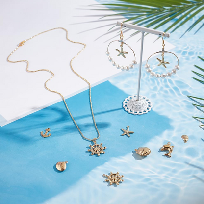 Verschiedene Anhänger gold - klein - mini