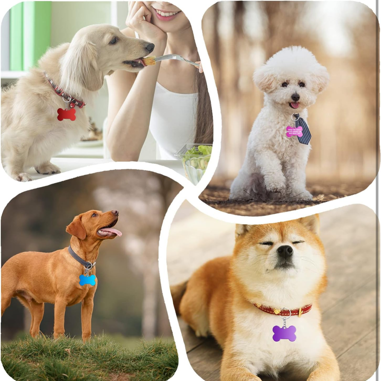 Personalisierte Tieranhänger