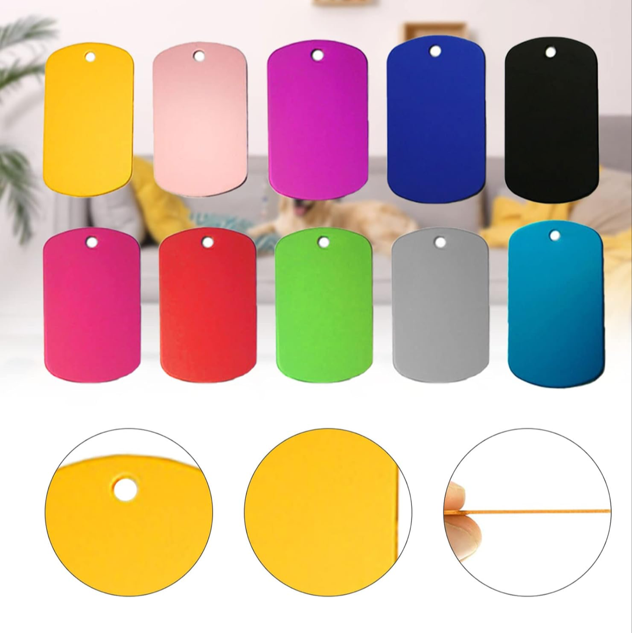 Personalisierte Tieranhänger