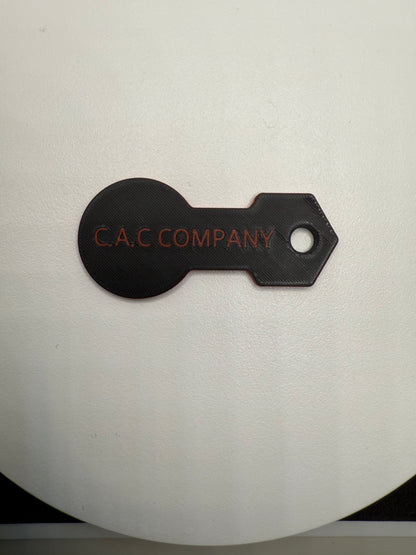 Personalisierte Einkaufswagenchips 3D gedruckt + graviert