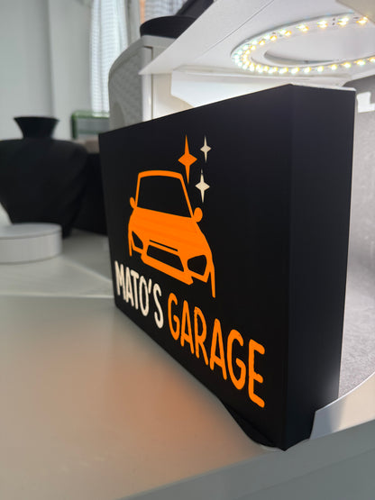 LEDs Rahmen - Personaliesiert - Firmenlogo Tiktok Insta ect