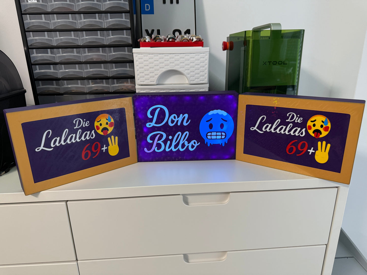 LEDs Rahmen - Personaliesiert - Firmenlogo Tiktok Insta ect