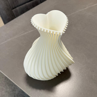 Herzvase mit Stil  3D gedruckt