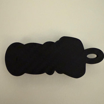 Personalisierte Namensschlüsselanhänger in 3D