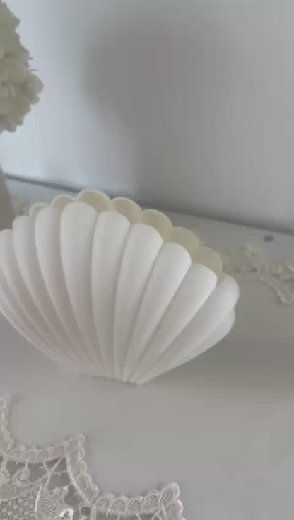 3D-gedruckte Muschel Vase